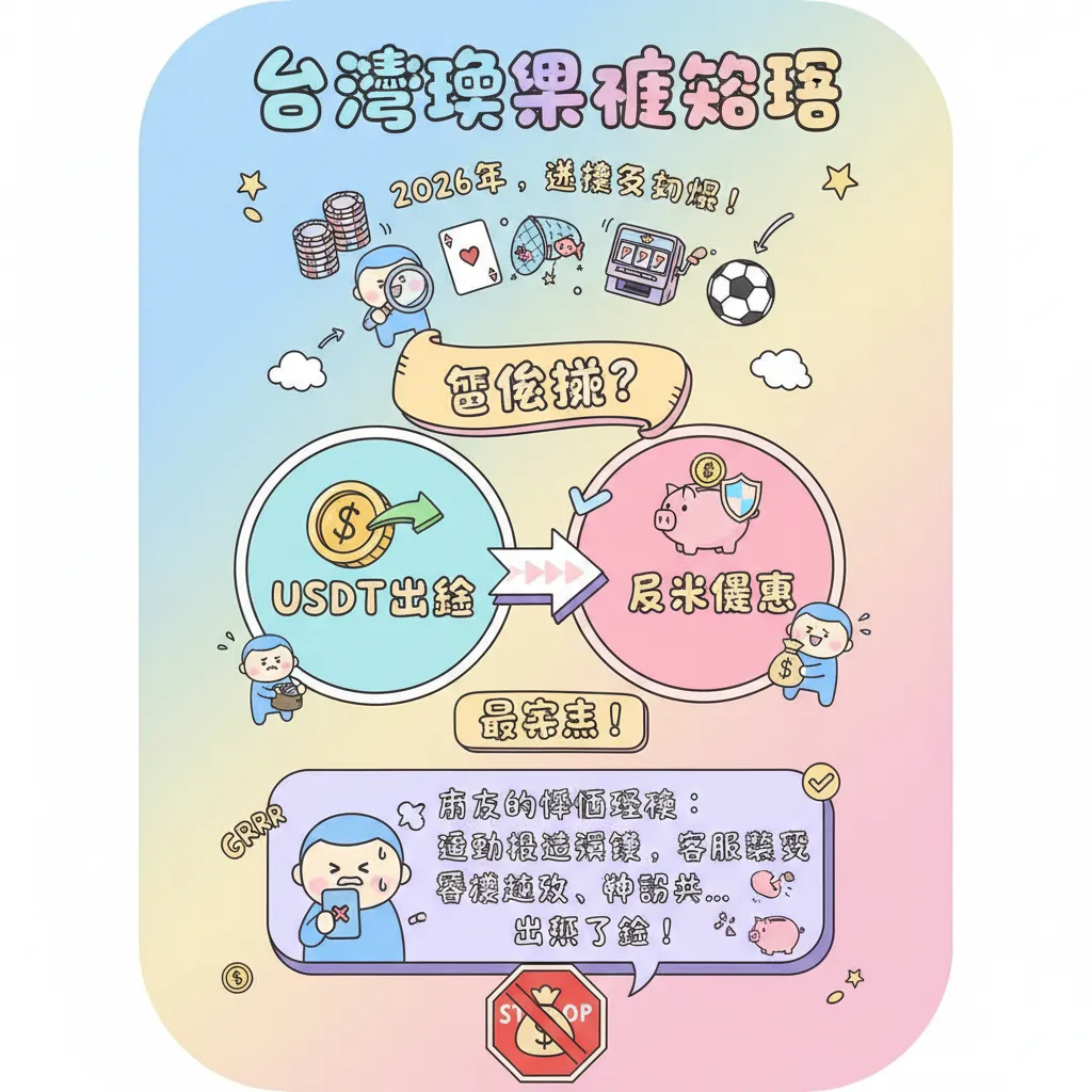 臺灣娛樂城怎麼選？看懂USDT出金與反水優惠最實在