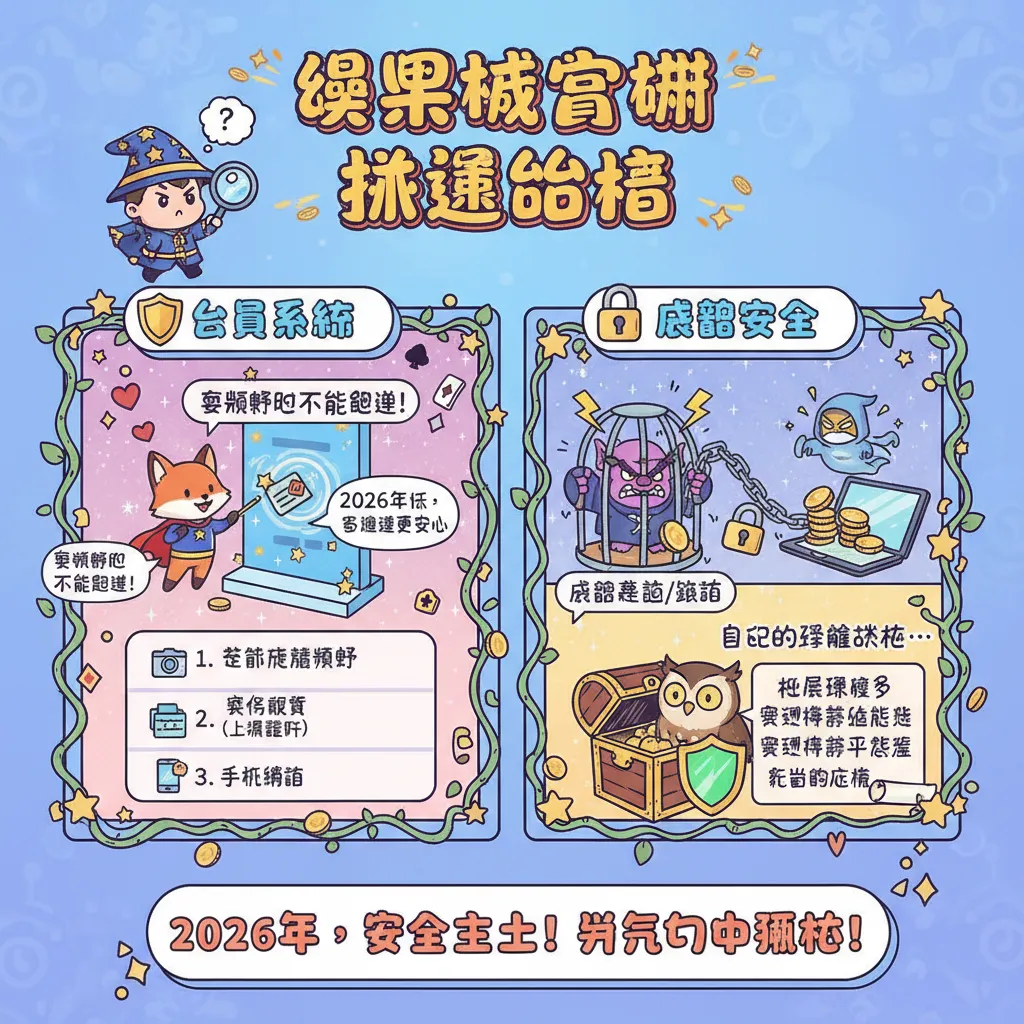 娛樂城官網怎麼挑？會員系統與帳號安全實測