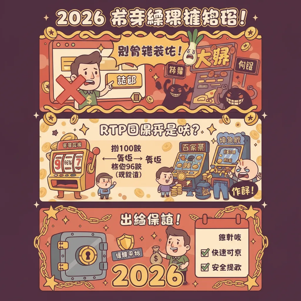 博弈娛樂城怎麼選？看懂RTP回報率與出金保證