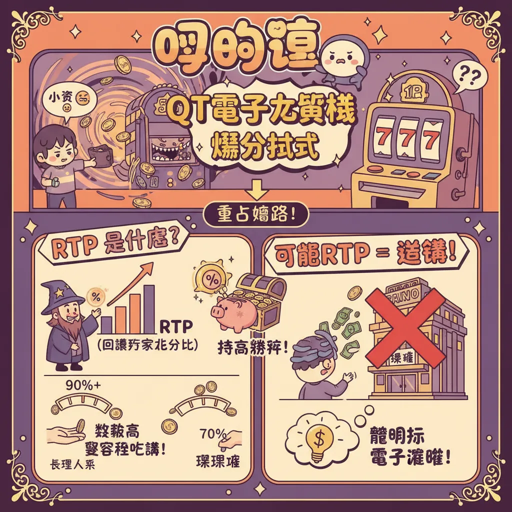 掌握QT電子老虎機爆分技巧與RTP高勝率攻略
